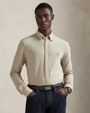 Featherweight Mesh Shirt Tuscan Beige Heather