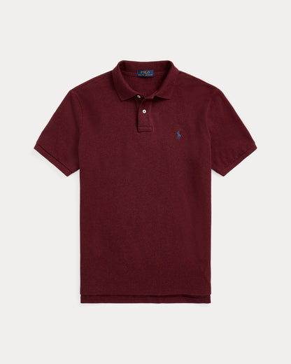 The Iconic Mesh Polo Shirt - All Fits Spring Wine Heather