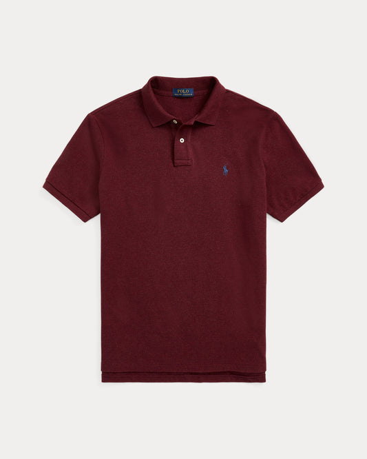 The Iconic Mesh Polo Shirt - All Fits Spring Wine Heather