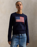 The Iconic Flag Sweater Navy