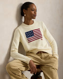 The Iconic Flag Sweater Cream