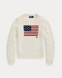 The Iconic Flag Sweater Cream