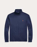 Soft Cotton Turtleneck Spring Navy Heather