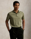 Soft Cotton Polo Shirt - All Fits Light Green Heather