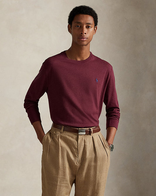 Jersey Long-Sleeve T-Shirt - All Fits Spring Wine Heather