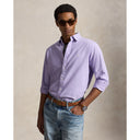 Garment-Dyed Oxford Shirt - All Fits Powder Purple