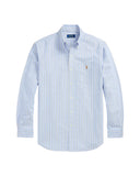 Classic Fit Striped Oxford Shirt Blue Multi