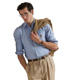 Classic Fit Polo Bear Oxford Shirt Blue