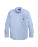 Classic Fit Polo Bear Oxford Shirt Blue