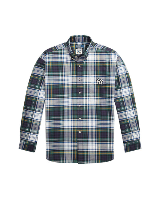 Polo Ralph Lauren Yankees Big Shirt White/Green Multi
