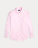 Classic Fit Striped Poplin Shirt Carmel Pink