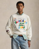 Vintage Fit Peace Love Surf Sweatshirt Nevis
