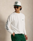 Wimbledon Big Fit Long-Sleeve T-Shirt White