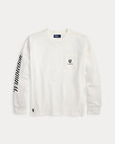 Wimbledon Big Fit Long-Sleeve T-Shirt White
