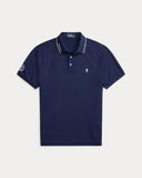 Wimbledon Custom Slim Fit Polo Shirt Refined Navy