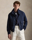 The Barrett Linen Herringbone Jacket Refined Navy