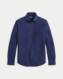 Classic Fit Linen Shirt Newport Navy