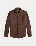 Classic Fit Linen Shirt Nutmeg Brown
