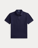Pointelle Jersey Polo Shirt Newport Navy