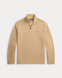 Estate-Rib Quarter-Zip Pullover Classic Camel Heather