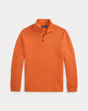 Estate-Rib Quarter-Zip Pullover College Orange Heather
