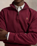 Estate-Rib Quarter-Zip Pullover Classic Wine