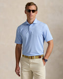 Classic Fit Performance Polo Shirt RLX Austin Blue