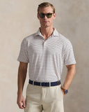 Classic Fit Performance Polo Shirt Carmel Pink Multi