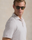 Classic Fit Performance Polo Shirt Carmel Pink Multi