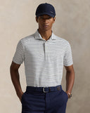 Classic Fit Performance Polo Shirt Office Blue Multi