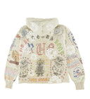 Saint Mxxxxxx x Denim Tears Graffiti Hoodie Grey - Unmatched Kicks - DENIM TEARS