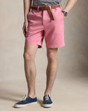 Salinger 8 - Inch Straight Fit Chino Short Florida Pink - Unmatched Kicks - ralph lauren