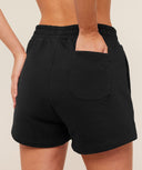 Script Embroidery Shorts Black - Unmatched Kicks - GYMSHARK