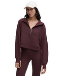 Scuba Oversized Half - Zip Hoodie Goodnight Plum - Unmatched Kicks - LULULEMON