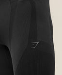 Seamless Running Half Tight body fit Black/Onyx Grey - Unmatched Kicks - GYMSHARK