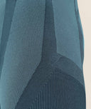 Seamless Running Half Tight body fit Stealth Blue / Storm Blue - Unmatched Kicks - GYMSHARK