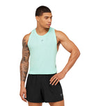 Seamless Running Tank slim fit Pop Turquoise - Unmatched Kicks - GYMSHARK