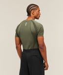 Shadow Seamless T Shirt Core Olive - Unmatched Kicks-GYMSHARK
