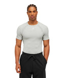 Shadow Seamless T Shirt Light Grey - Unmatched Kicks-GYMSHARK