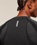 Shadow Seamless T Shirt muscle fit Black - Unmatched Kicks - GYMSHARK