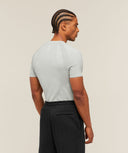 Shadow Seamless T Shirt muscle fit Light Grey - Unmatched Kicks-GYMSHARK