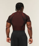 Shadow Seamless T Shirt muscle fit Sets Red - Unmatched Kicks-GYMSHARK