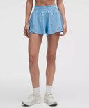 Shake It Out High-Rise Running Short 2.5" Dreamy Blue - Unmatched Kicks-LULULEMON