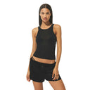 Sheer Rib TANK Soot - Unmatched Kicks - SKIMS