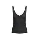 Sheer Rib V NECK TANK Soot - Unmatched Kicks - SKIMS