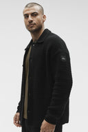 Shift Knit Button Up Long Sleeve Black - Unmatched Kicks-ALO