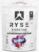 RYSE Hydration Electrolyte Powder Drink Mix Packets -  16 Serving Sticks