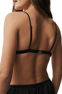 Silk Luminous Bra - Black - Unmatched Kicks - ALO
