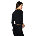 SKMIS CREWNECK SWEATER Onyx - Unmatched Kicks - SKIMS