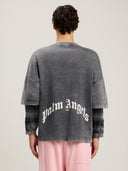 Skull Double Long - Sleeved Shirt - Unmatched Kicks - Palm Angeles